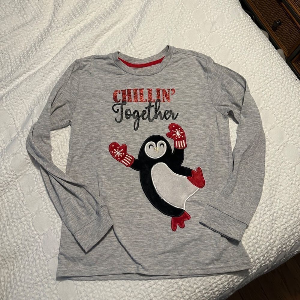 Holiday Time EUC Girls Shirt